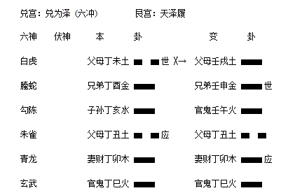 兑为泽之天泽履